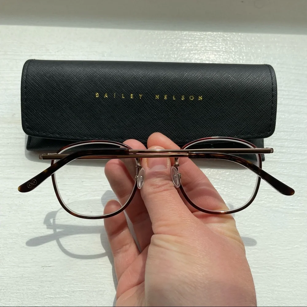 Bailey Nelson Glasses Mahogany Theodore Windsor Rim - Picture 6 of 7